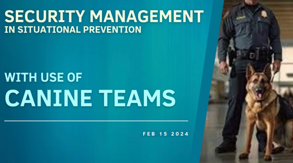 Security Management in Situational Prevention